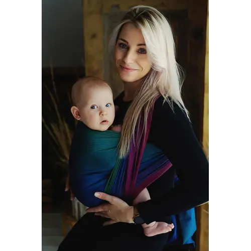 Little Frog Little Frog - Geweven draagdoek - Zircon - maat 6