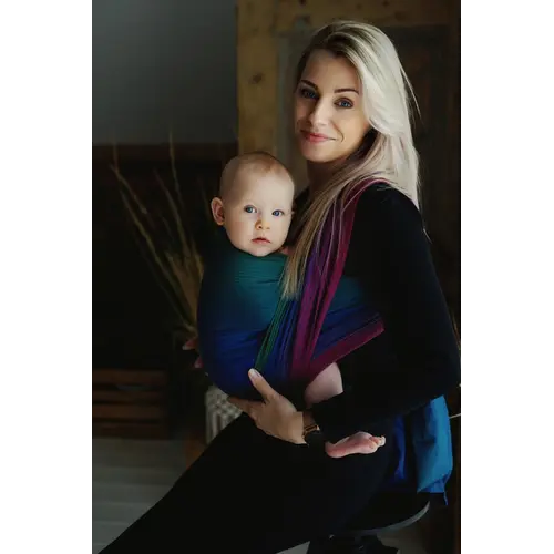 Little Frog Little Frog - Geweven draagdoek - Zircon - maat 6