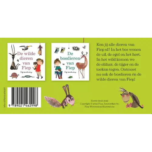 Fiep Westendorp Jip en Janneke Uitdeelboekjes, vanaf 2 jaar