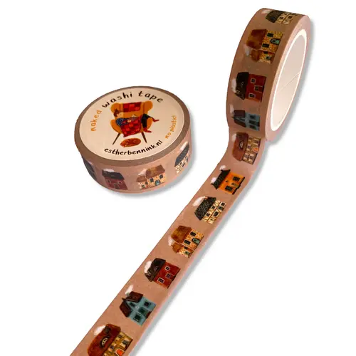Esther Bennink Washi tape plasticvrij - cottagecore