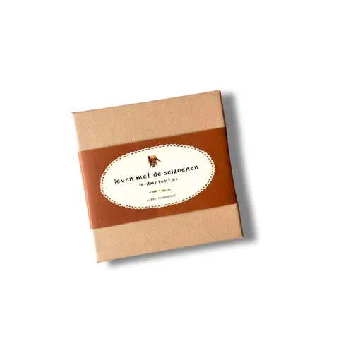 Esther Bennink Esther Bennink - Ritmekaartjes 'leven met de seizoenen'