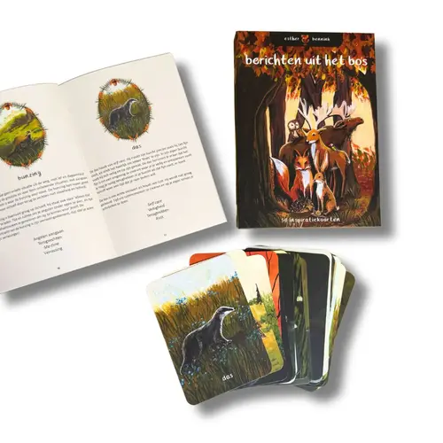 Esther Bennink Esther Bennink - set inspiratiekaarten 'Berichten uit het bos'