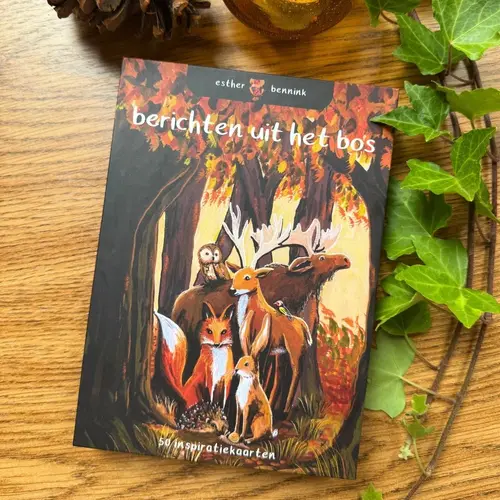 Esther Bennink Esther Bennink - set inspiratiekaarten 'Berichten uit het bos'