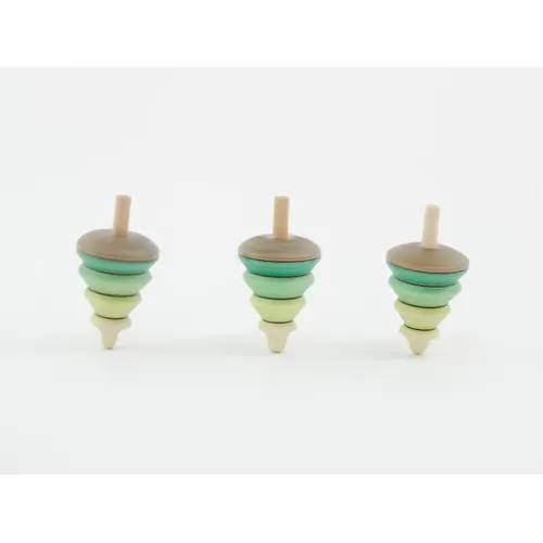 Mader houten tollen Mader houten tol boom op boomstam, moeilijkheidsgraad 5