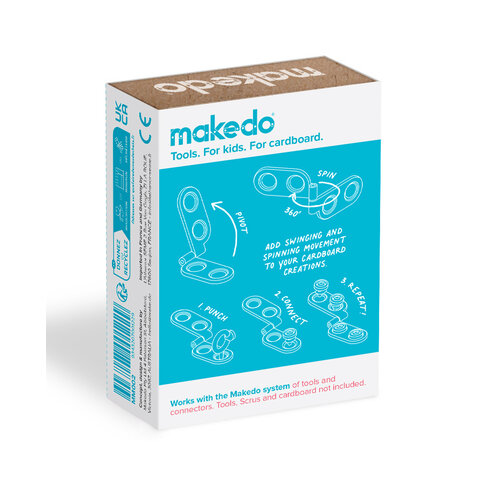 Makedo Makedo scharnier voor karton