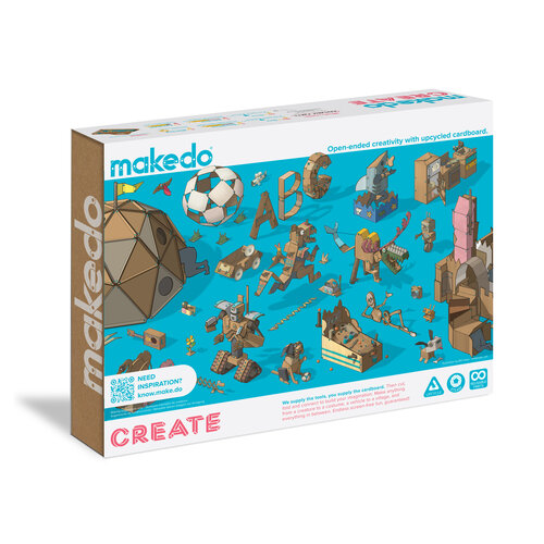 Makedo Makedo Create - 260 delig voor 4-8 makers