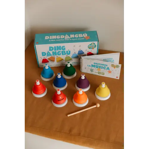 Tambú DingdangBú muziekklokken met drukknop, vanaf 3 jaar