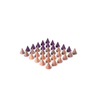 Grapat mandala torens paars