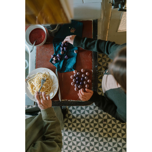 Grapat Grapat mandala torens paars  - 36 houten onderdelen