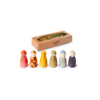 Grapat - dieren crew poppetjes