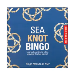 Kikkerland design Sea knot Bingo - zeemansknopen Bingo