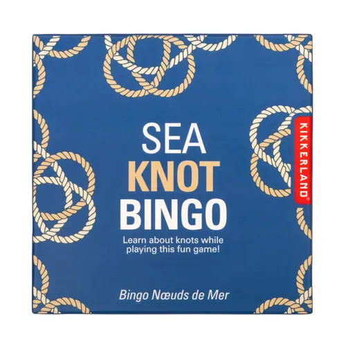 Kikkerland design Sea knot Bingo - zeemansknopen Bingo