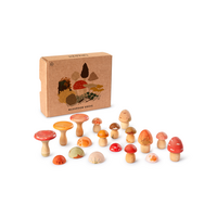 Grapat paddenstoelen wereld