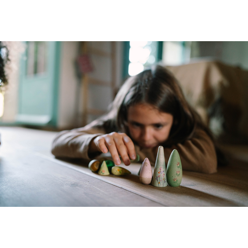 Grapat Grapat Bos bomen wereld - 18 houten boom vormen