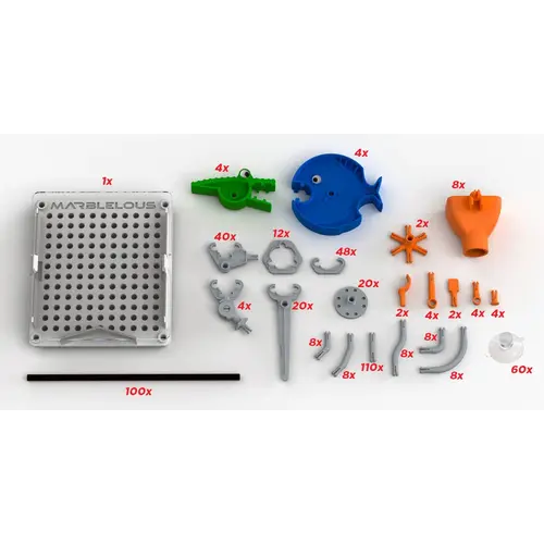 Marblelous Marblelous starterset XL knikkerbaan, vanaf 8 jaar