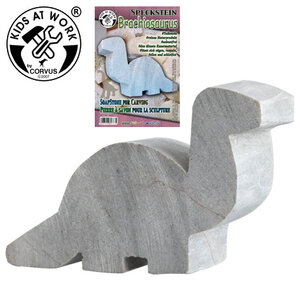 Kids at Work Speksteen onbewerkte vorm Brachiosaurus