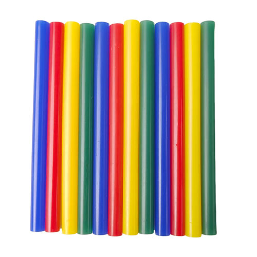 Kids at Work Kids at Work 12 Lijmsticks in 4 kleuren 7mm