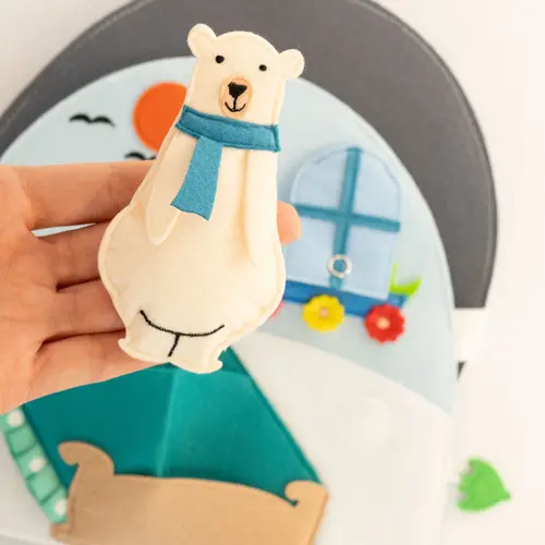 Jolly designs - Quiet Books Jolly Design Playbook Iglo, vanaf 12 maanden