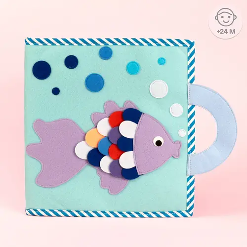 Jolly designs - Quiet Books Speelboek Magische Vis