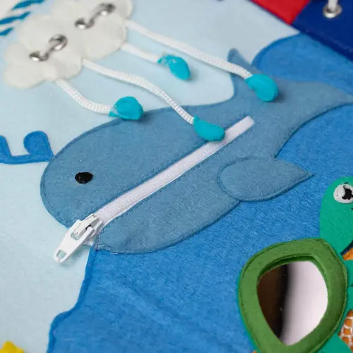 Jolly designs - Quiet Books Jolly Design Speelboek Magische Vis, vanaf 12 maanden