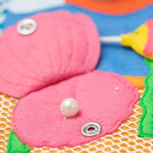 Jolly designs - Quiet Books Jolly Design Speelboek Magische Vis, vanaf 12 maanden