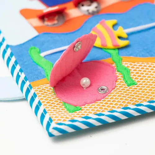 Jolly designs - Quiet Books Jolly Design Speelboek Magische Vis, vanaf 12 maanden