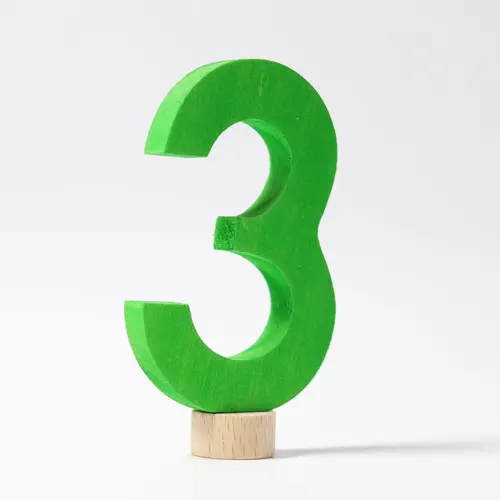 Grimm's Grimm's Jaarring stekers 0 t/m 9 - cijfers klassiek