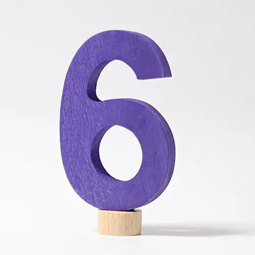 Grimm's Grimm's Jaarring stekers 0 t/m 9 - cijfers klassiek