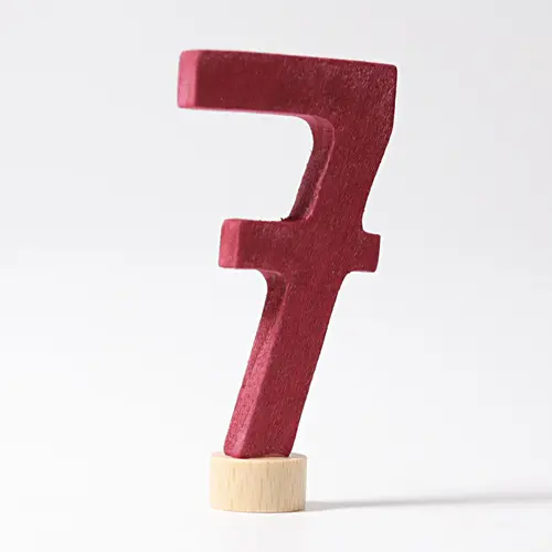 Grimm's Grimm's Jaarring stekers 0 t/m 9 - cijfers klassiek