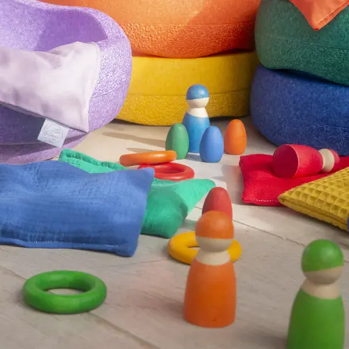 Little Botanic Label Little Botanic Label Regenboog pittenzakjes 6-delig