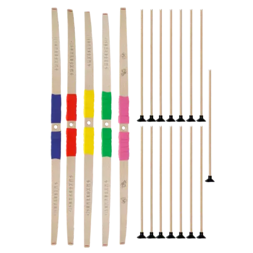 BestSaller Houten handboog gekleurd met schietgat