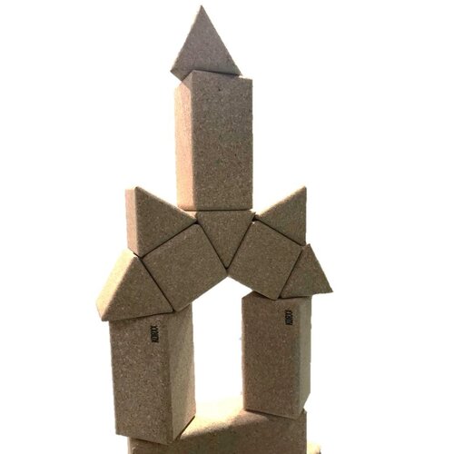 KORXX kurk blokken Big Blocks kurk blokken driehoek