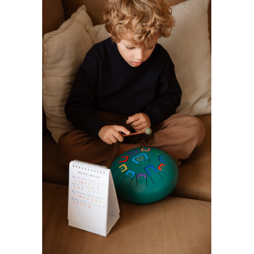 Tambú Tambú 8 - lila tongdrum - handpan 11 noten met toebehoren