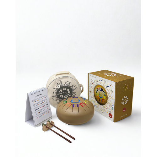 Tambú Tambú 8 - tongdrum mat goud 11 noten