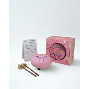 Tambú Baby Tambú 6 - tongdrum  roze - 8 noten