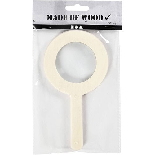 Creativ Company Houten vergrootglas om eventueel te personaliseren