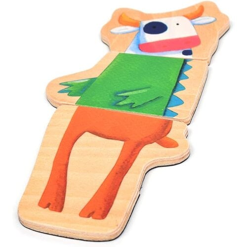 Djeco Djeco Magnetics Crazy Animals – Houten Magneetpuzzel (24 stuks), vanaf 2 jaar Djeco Djeco Magnetics Crazy Animals – Houten Magneetpuzzel (24 stuks), vanaf 2 jaar