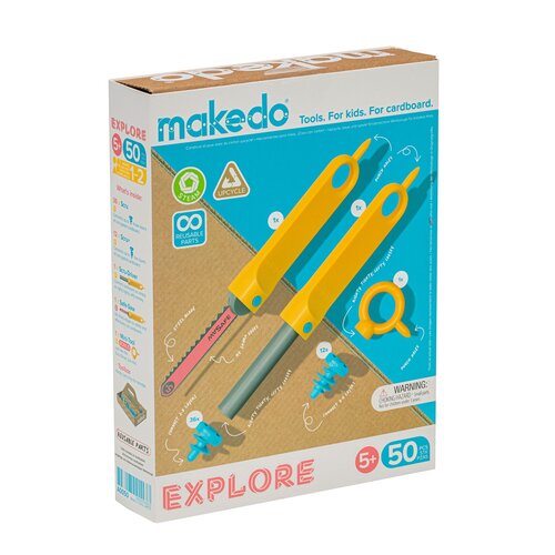 Makedo Makedo Explore set - 50 delig