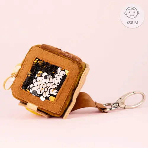 Jolly designs - Quiet Books Fidgetspeelgoed - Yelli - the chearful one