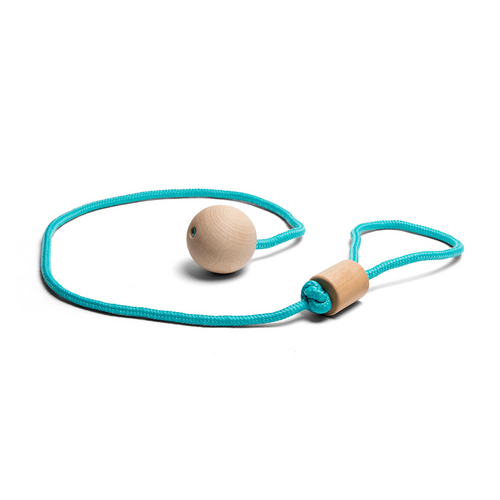 BS Toys BS Toys - Enkelspringbal met houten bal