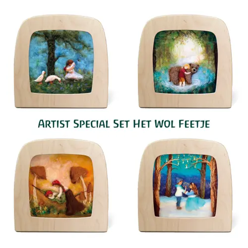 Toverlux Toverlux artist set Het Wol Feetje