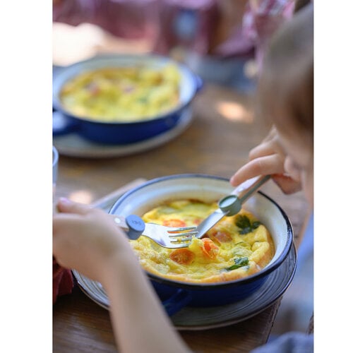 Opinel kinderzakmessen Opinel Kinderbestek Le Petit Gourmet groen 3-delig