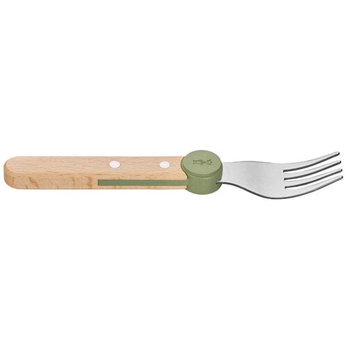 Opinel kinderzakmessen Opinel Kinderbestek Le Petit Gourmet groen 3-delig
