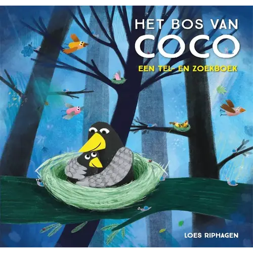 Uitgeverij Gottmer Tel- en zoekboek, het bos van coco, kartonboek vanaf 2 jaar Uitgeverij Gottmer Tel- en zoekboek, het bos van coco, kartonboek vanaf 2 jaar