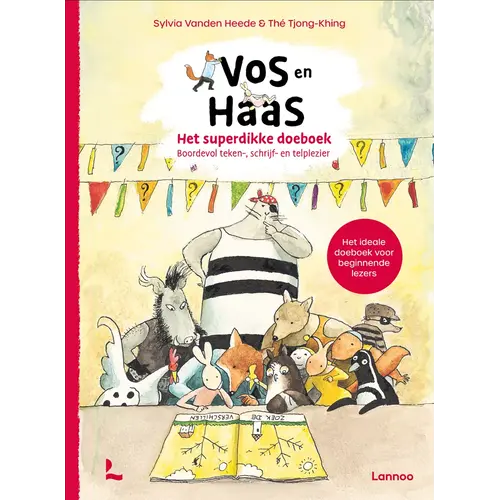 Lannoo kinderboeken Vos en Haas, superdikke doeboek