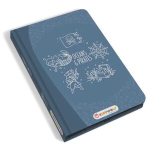 Kidywolf Kidydraw LCD Tekenbord mini - Piraten