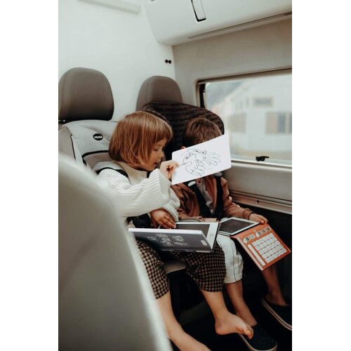 Kidywolf Kidywolf Kidydraw Tekenboekje mini met LCD scherm - Oceanen en Piraten