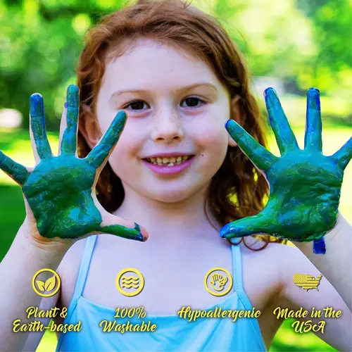 Natural Earth Paint natuurlijke kinderverf en kunstverf Natural Earth Paint Nature Craft Paint Kit