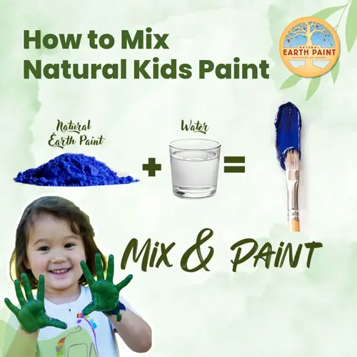 Natural Earth Paint natuurlijke kinderverf en kunstverf Natural Earth Paint Nature Craft Paint Kit