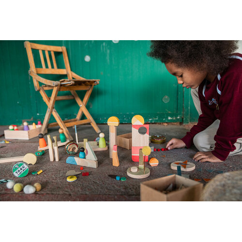 Grapat Grapat Happy Place | Open einde bouwset voor fantasierijke miniatuurwerelden